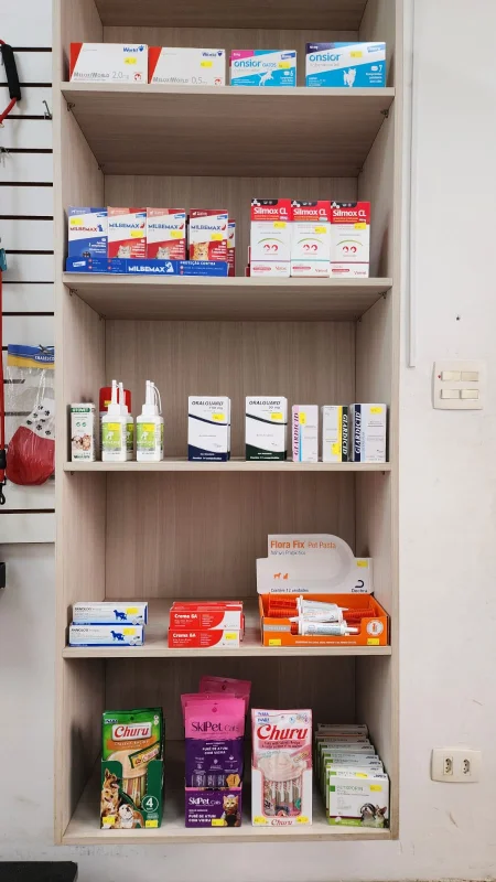 Venda de medicamentos e acessórios pet
